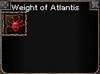 Weight of Atlantis